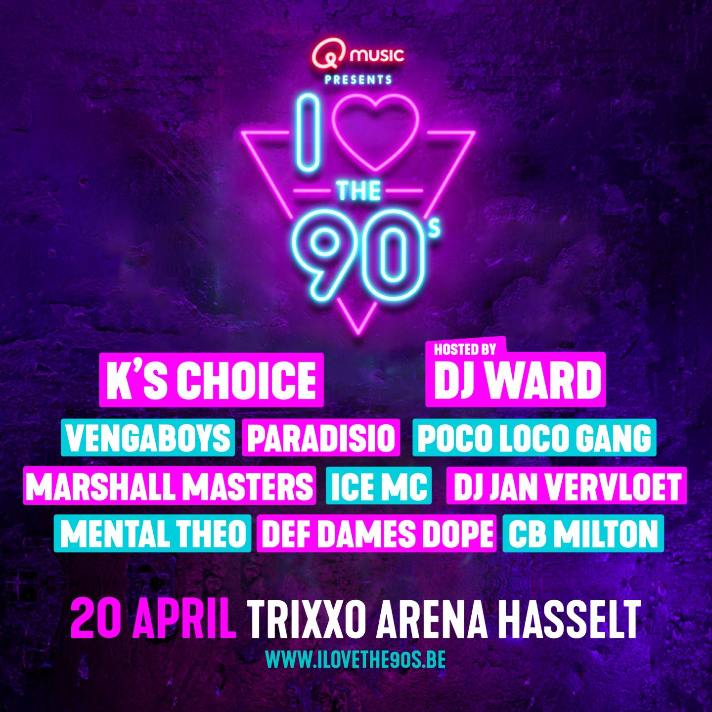 🚨BREAKING NEWS! 🚨 De line-up voor ‘I love the 90’s – The party 2024' is compleet! 🚨BREAKING NEWS! 🚨 De line-up voor ‘I love the 90’s – The party 2024' is compleet!