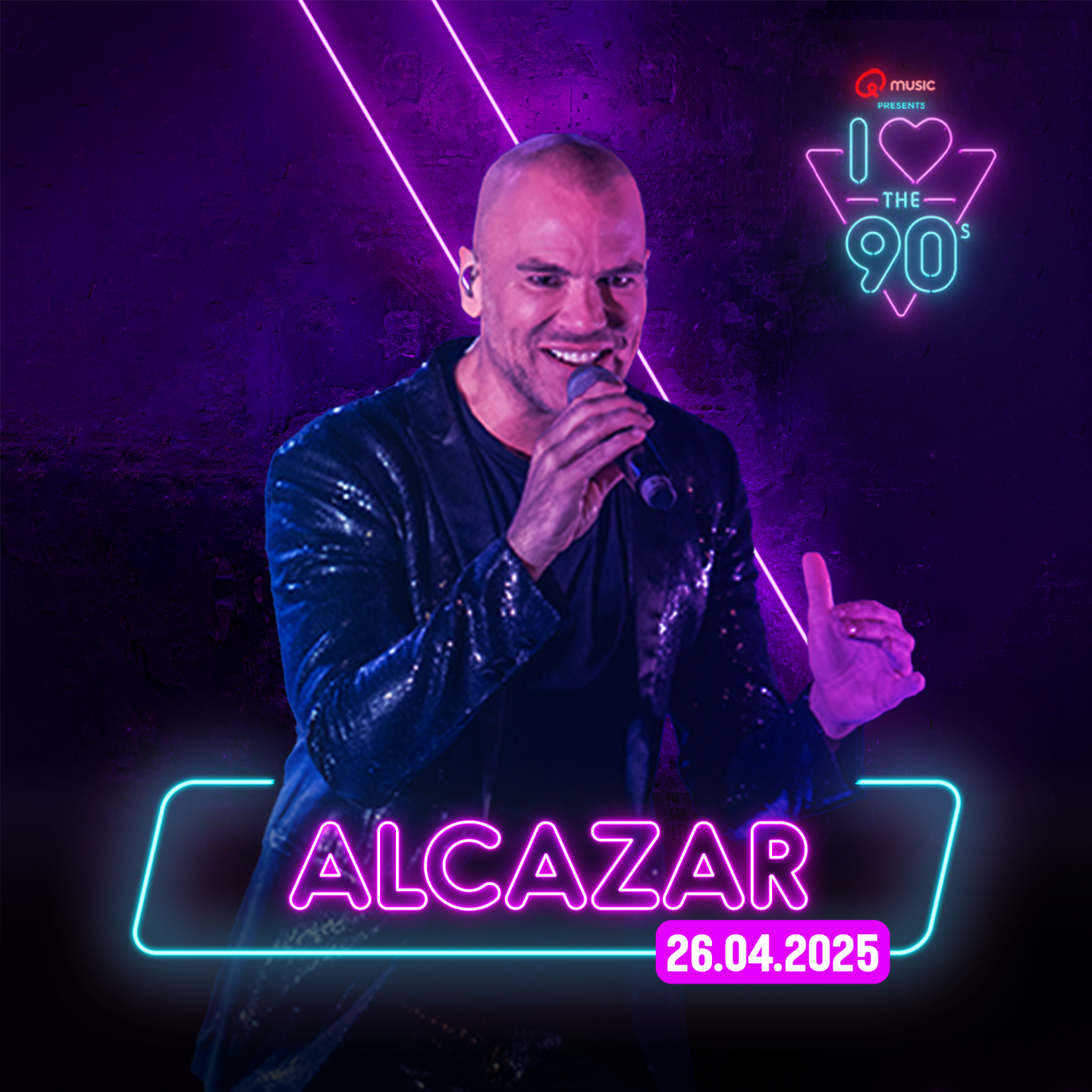 The wait is over, our first name is here!๐ฅ Get ready to dance the night away with the iconic Alcazar!๐ถ Hits, nostalgia, and pure 90’s vibes await๐บ The wait is over, our first name is here!๐ฅ Get ready to dance the night away with the iconic Alcazar!๐ถ Hits, nostalgia, and pure 90’s vibes await๐บ