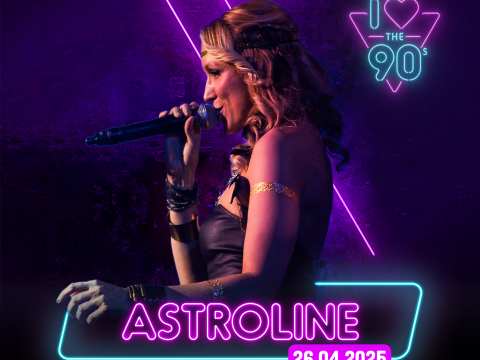 Another 90s icon joins the party&hellip; Astroline is coming to set the stage on fire! 🔥